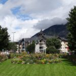 Blumenbeet in Chamonix