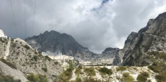 Die Marmorberge von Carrara